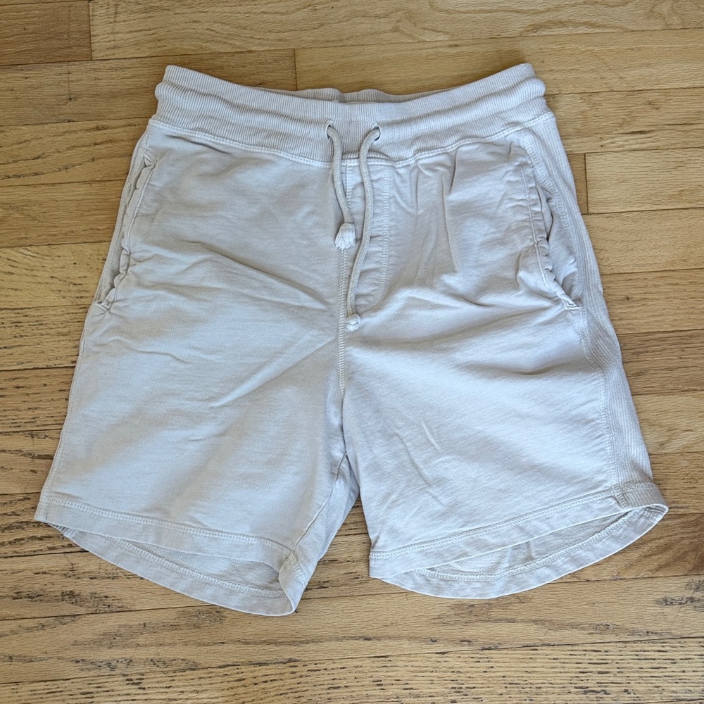 Free Planet Cream Cozy Shorts